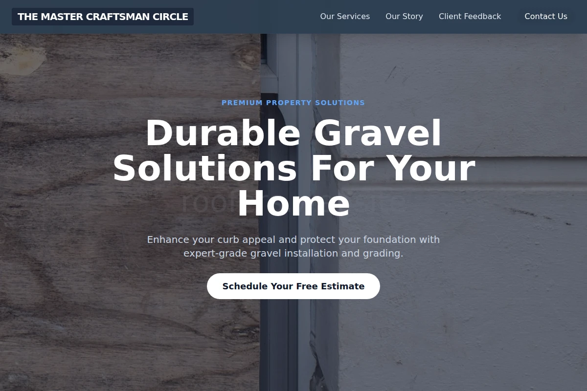Gravel Home Repair