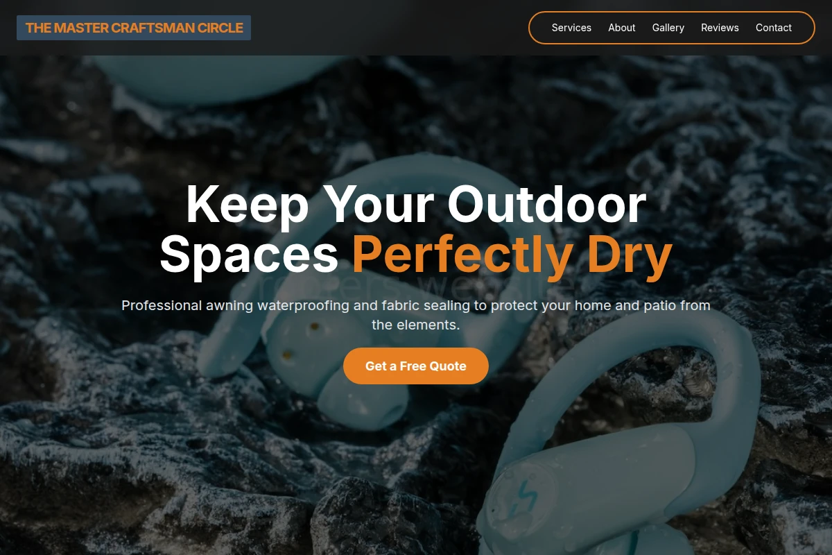 Awning Waterproofing